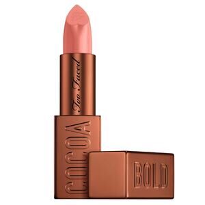 Too Faced NIB Cocoa Bold Cream Lipstick Demi Matte 0.11 Oz Buttercream